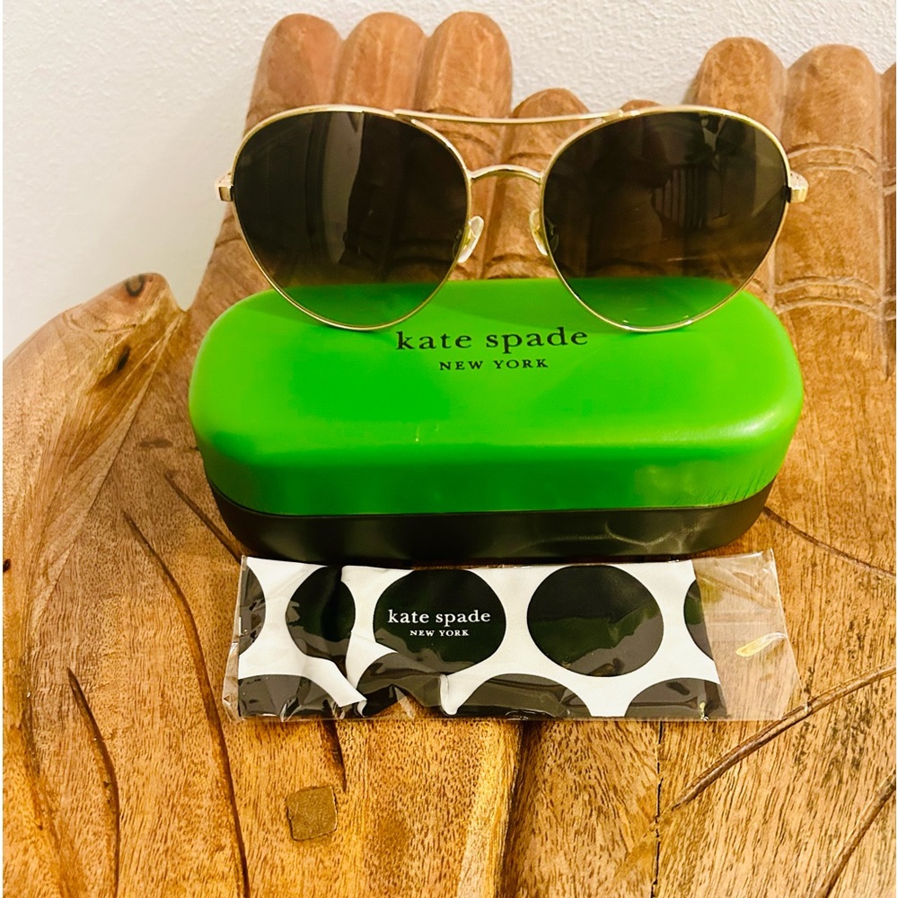 NWT Kate Soade New York 600mm Aviator Sunglasses